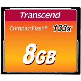 TRANSCEND Compact Flash 8 GB (133x) TRANSCEND Compact Flash 8 GB (133x)