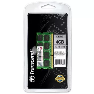 TRANSCEND SODIMM DDR3 4GB 1333MHz 256Mx8 CL9