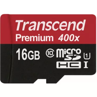 TRANSCEND MicroSDHC kartica 16GB Premium, Class 10 UHS-I 300x, bez adaptera