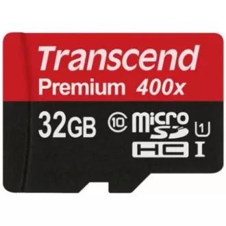 TRANSCEND MicroSDHC kartica 32GB Premium, Class 10 UHS-I 300x, bez adaptera