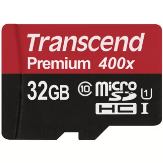 TRANSCEND MicroSDHC kartica 32GB Premium, Class 10 UHS-I 300x, bez adaptera