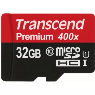 TRANSCEND MicroSDHC kartica 32GB Premium, Class 10 UHS-I 300x, bez adaptera