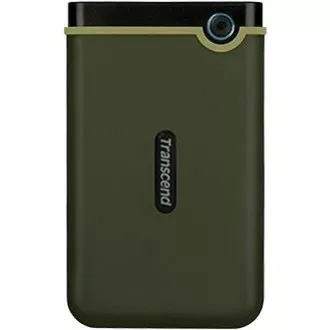 TRANSCEND vanjski HDD USB 3.0 StoreJet 25M3G, tanak, 2TB, crni (SATA, gumeno kućište, Anti-Shock)