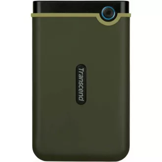 TRANSCEND vanjski HDD USB 3.0 StoreJet 25M3G, tanak, 2TB, crni (SATA, gumeno kućište, Anti-Shock)