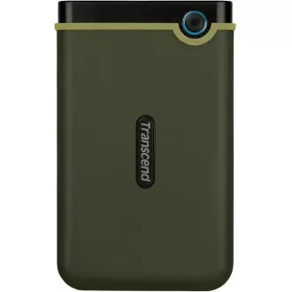 TRANSCEND vanjski HDD USB 3.0 StoreJet 25M3G, tanak, 2TB, crni (SATA, gumeno kućište, Anti-Shock)