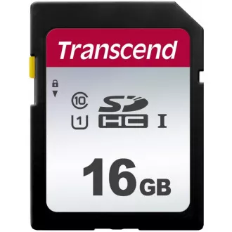 TRANSCEND SDHC kartica 16 GB 300S, UHS-I U1 (P: 95 / W: 45 MB / s)