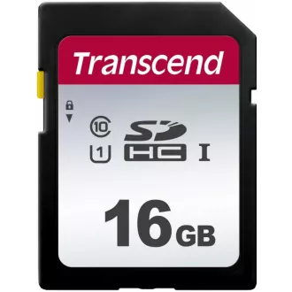 TRANSCEND SDHC kartica 16 GB 300S, UHS-I U1 (P: 95 / W: 45 MB / s)