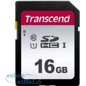 TRANSCEND SDHC kartica 16 GB 300S, UHS-I U1 (P: 95 / W: 45 MB / s)