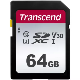 TRANSCEND SDXC kartica 64 GB 300S, UHS-I U3 V30 (P: 95 / Š: 45 MB / s)