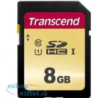 TRANSCEND SDHC kartica 8 GB 500S, UHS-I U1 (P: 95 / W: 60 MB / s) TRANSCEND SDHC kartica 8 GB 500S, UHS-I U1 (P: 95 / W: 60 MB / s)