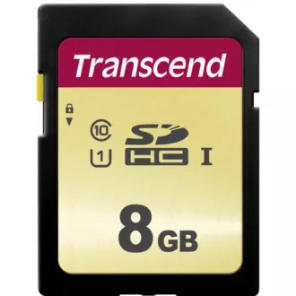 TRANSCEND SDHC kartica 8 GB 500S, UHS-I U1 (P: 95 / W: 60 MB / s) TRANSCEND SDHC kartica 8 GB 500S, UHS-I U1 (P: 95 / W: 60 MB / s)