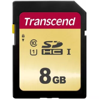 TRANSCEND SDHC kartica 8 GB 500S, UHS-I U1 (P: 95 / W: 60 MB / s) TRANSCEND SDHC kartica 8 GB 500S, UHS-I U1 (P: 95 / W: 60 MB / s)