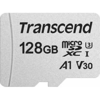TRANSCEND MicroSDXC kartica 128GB 300S, UHS-I U3 V30 + adapter