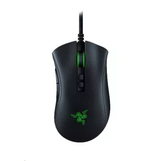 RAZER miš DeathAdder V2, optički, razlučivost 20.000 dpi, USB, hibridna pohrana u oblaku i integrirana memorija, RGB
