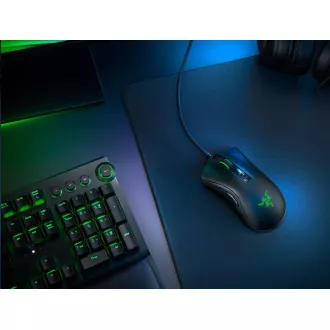 RAZER miš DeathAdder V2, optički, razlučivost 20.000 dpi, USB, hibridna pohrana u oblaku i integrirana memorija, RGB