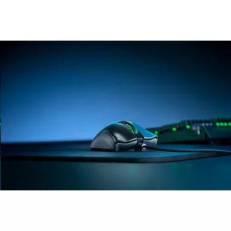 RAZER miš DeathAdder V2, optički, razlučivost 20.000 dpi, USB, hibridna pohrana u oblaku i integrirana memorija, RGB