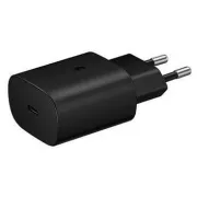 Samsung putni punjač EP-TA800EBE, PD, Brzo punjenje, USB-C, 25 W, crni, (bulk)