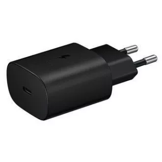 Samsung putni punjač EP-TA800EBE, PD, Brzo punjenje, USB-C, 25 W, crni, (bulk)