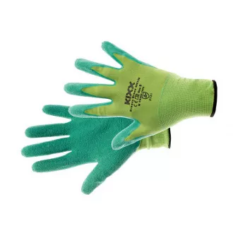 GROOVY GREEN rukavice od najlona, lateks zelene 9