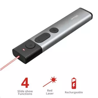 TRUST Presenter Kazun Aluminium Wireless Presenter