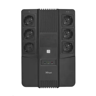TRUST Maxxon 800VA UPS sa 6 standardnih zidnih utičnica TRUST Maxxon 800VA UPS sa 6 standardnih zidnih utičnica