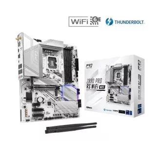 ASRock MB Sc LGA1851 Z890 PRO RS WIFI BIJELI, Intel Z890, 4xDDR5, 1xHDMI, WI-FI ASRock MB Sc LGA1851 Z890 PRO RS WIFI BIJELI, Intel Z890, 4xDDR5, 1xHDMI, WI-FI