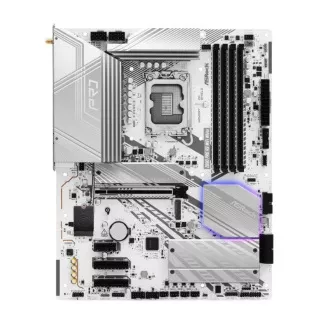 ASRock MB Sc LGA1851 Z890 PRO RS WIFI BIJELI, Intel Z890, 4xDDR5, 1xHDMI, WI-FI ASRock MB Sc LGA1851 Z890 PRO RS WIFI BIJELI, Intel Z890, 4xDDR5, 1xHDMI, WI-FI