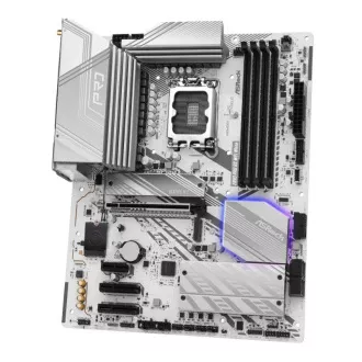 ASRock MB Sc LGA1851 Z890 PRO RS WIFI BIJELI, Intel Z890, 4xDDR5, 1xHDMI, WI-FI ASRock MB Sc LGA1851 Z890 PRO RS WIFI BIJELI, Intel Z890, 4xDDR5, 1xHDMI, WI-FI