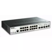 D-Link DGS-1510-20 20-portni gigabitni sklopivi SmartPro prekidač, 16x gigabitni RJ45, 2x 10G SFP+ priključak, 2x SFP priključak