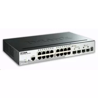 D-Link DGS-1510-20 20-portni gigabitni sklopivi SmartPro prekidač, 16x gigabitni RJ45, 2x 10G SFP+ priključak, 2x SFP priključak D-Link DGS-1510-20 20-portni gigabitni sklopivi SmartPro prekidač, 16x gigabitni RJ45, 2x 10G SFP+ priključak, 2x SFP priključak