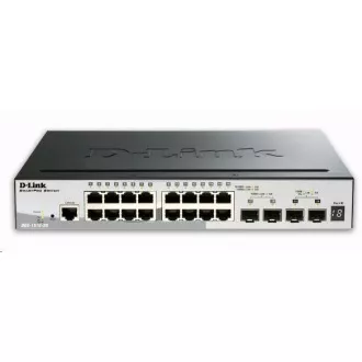 D-Link DGS-1510-20 20-portni gigabitni sklopivi SmartPro prekidač, 16x gigabitni RJ45, 2x 10G SFP+ priključak, 2x SFP priključak D-Link DGS-1510-20 20-portni gigabitni sklopivi SmartPro prekidač, 16x gigabitni RJ45, 2x 10G SFP+ priključak, 2x SFP priključak