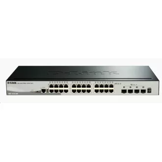 D-Link DGS-1510-28X 28-portni gigabitni sklopivi pametni upravljani prekidač, 24x gigabitni RJ45, 4x 10G SFP+