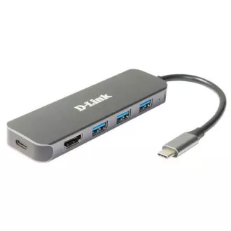 D-Link DUB-2333 USB-C Hub s HDMI i 3x USB3.0, mini priključna stanica