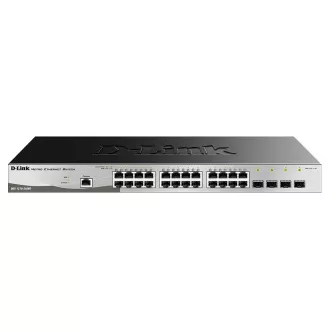 D-Link DGS-1210-28/ME 28-portni Gigabit Metro Ethernet Smart Switch, 24x GbE, 4x SFP, bez ventilatora