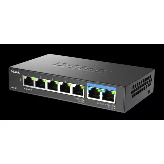 D-Link DMS-107/E 7-portni multi-gigabitni neupravljani preklopnik