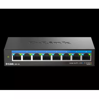 D-Link DMS-108/E 8-portni multi-gigabitni neupravljani preklopnik