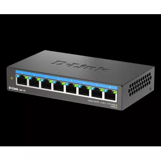 D-Link DMS-108/E 8-portni multi-gigabitni neupravljani preklopnik