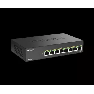 D-Link DMS-108P/E 8-portni 2.5G višegigabitni neupravljani PoE preklopnik