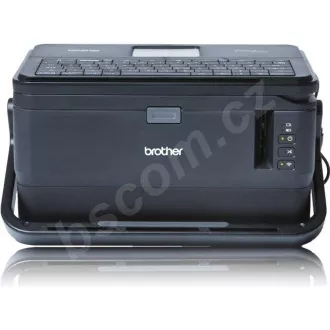 BROTHER pisač naljepnica PT-D800W - 36mm, TZe trake, pisač s velikim zaslonom u boji, WIFI, tipkovnica