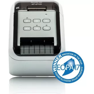 BROTHER pisač naljepnica QL-810W - 62mm, termalni ispis, USB WIFI Profi pisač naljepnica / uz doplatu DK-22251 ispis crveni /