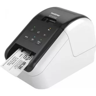 BROTHER pisač naljepnica QL-810W - 62mm, termalni ispis, USB WIFI Profi pisač naljepnica / uz doplatu DK-22251 ispis crveni /