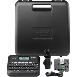 BROTHER pisač naljepnica PT-D460BTVP, 18 mm trake, USB, kućište, veliki grafički zaslon