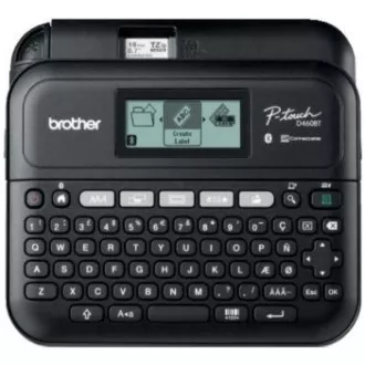 BROTHER pisač naljepnica PT-D460BTVP, 18 mm trake, USB, kućište, veliki grafički zaslon