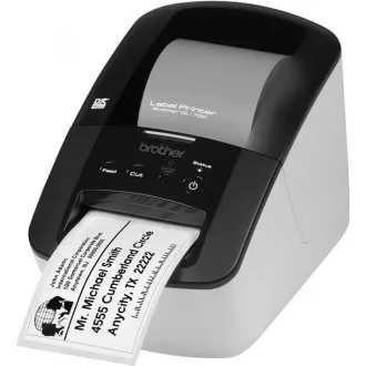 BROTHER pisač naljepnica QL-700 - 62mm, termalni ispis, USB, profesionalni pisač naljepnica BROTHER pisač naljepnica QL-700 - 62mm, termalni ispis, USB, profesionalni pisač naljepnica