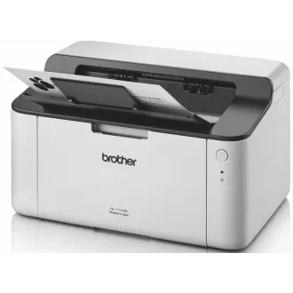 BROTHER mono laserski pisač HL-1110E - A4, 20 stranica u minuti, 600x600, 1MB, GDI, USB 2.0, bijeli - Raspakiran