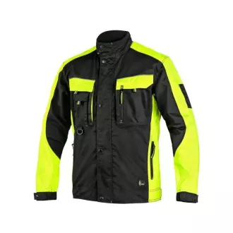 Bluza CXS SIRIUS BRIGHTON, crno-žuta, vel.54