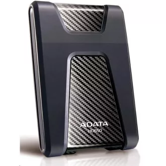 ADATA vanjski HDD 4TB 2.5" USB 3.1 DashDrive Durable HD650, crni (guma, otporan na udarce)