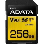 ADATA SDXC kartica 256 GB Premier One UHS-II U3 Class 10 (R: 275 / W: 155 MB / s)
