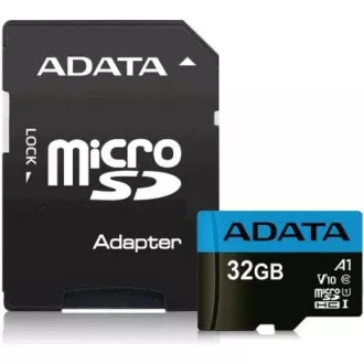 ADATA MicroSDHC kartica 32GB UHS-I Class 10, A1 + SD adapter, Premier