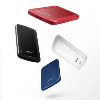 ADATA vanjski HDD 1TB 2.5" USB 3.1 HV300, bijeli